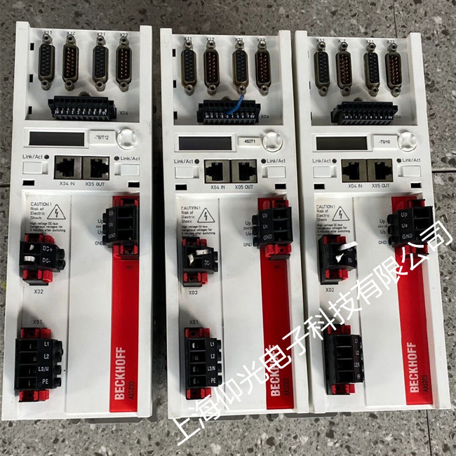 倍福AX5000系列伺服驅(qū)動器上電報(bào)警FCD3/FD11維修中心