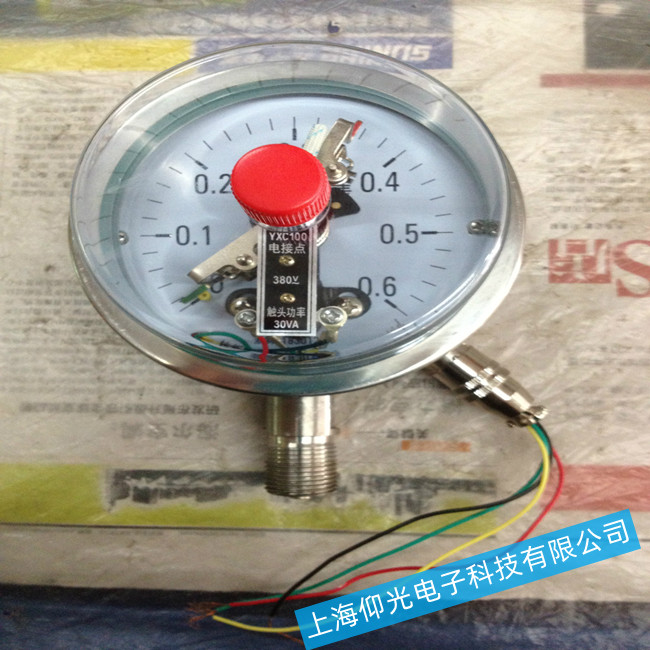 電接點(diǎn)壓力表--常見(jiàn)故障處理維修